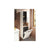 VitrA Root Flat 40cm 2 Door Semi-Tall Unit w/Laundry Basket - Unbeatable Bathrooms