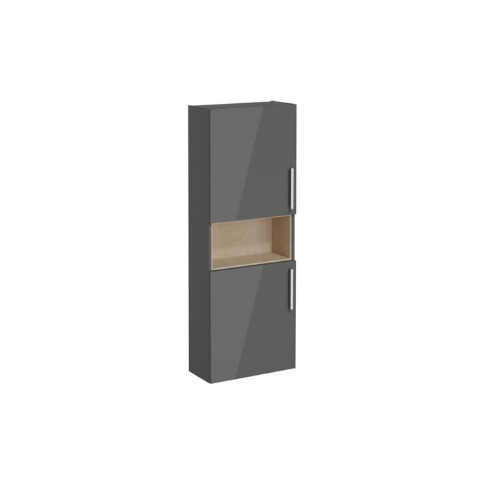 VitrA Root Flat 55cm 2 Door Semi-Tall Unit (LH Hinge - Unbeatable Bathrooms