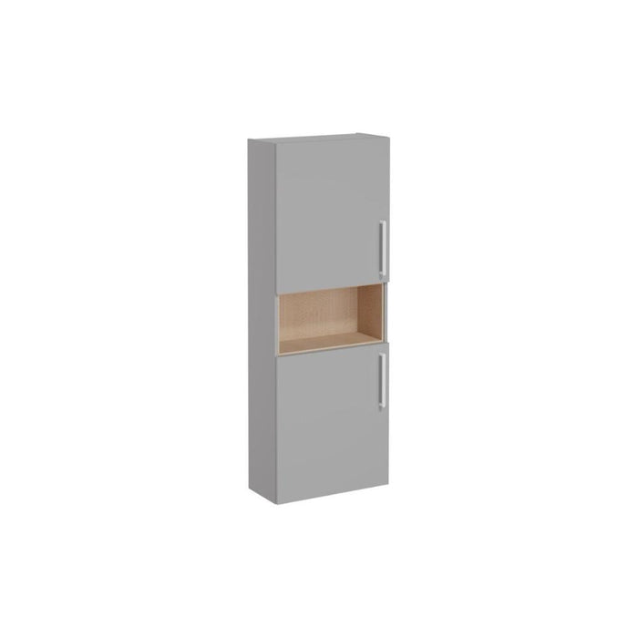 VitrA Root Flat 55cm 2 Door Semi-Tall Unit (LH Hinge - Unbeatable Bathrooms