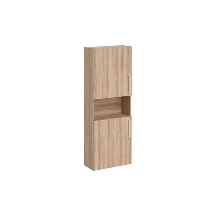 VitrA Root Flat 55cm 2 Door Semi-Tall Unit (LH Hinge - Unbeatable Bathrooms