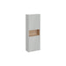 VitrA Root Flat 55cm 2 Door Semi-Tall Unit (LH Hinge - Unbeatable Bathrooms