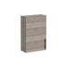 VitrA Root Flat 60cm 1 Door Upper/Wall Unit - Unbeatable Bathrooms