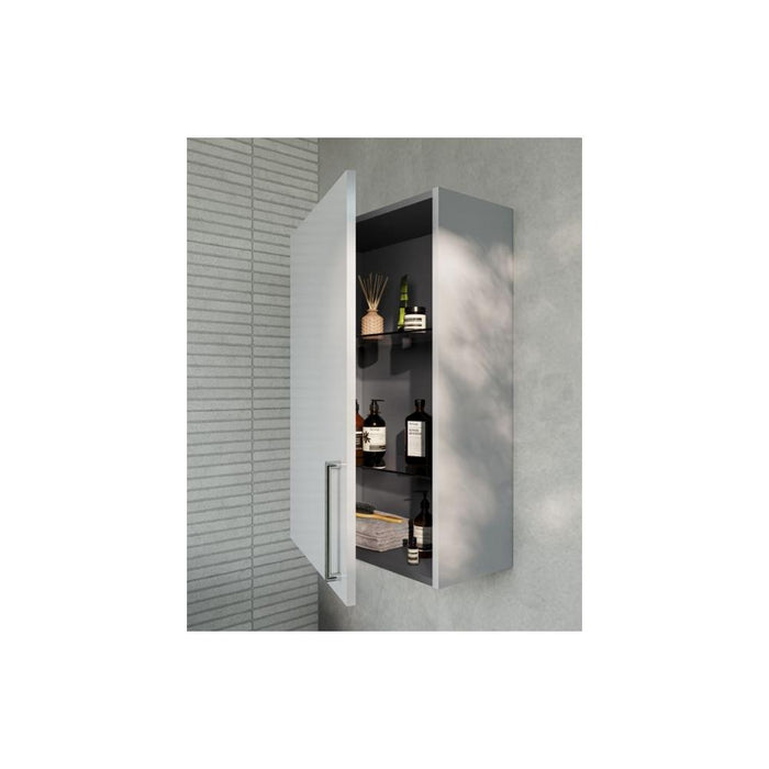 VitrA Root Flat 60cm 1 Door Upper/Wall Unit - Unbeatable Bathrooms