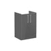 VitrA Root Flat 60cm 2 Door Floor Standing Washbasin Unit - Unbeatable Bathrooms