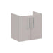 VitrA Root Flat 60cm 2 Door Wall Hung Slim Washbasin Unit - Unbeatable Bathrooms