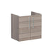 VitrA Root Flat 60cm 2 Door Wall Hung Slim Washbasin Unit - Unbeatable Bathrooms