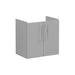VitrA Root Flat 60cm 2 Door Wall Hung Slim Washbasin Unit - Unbeatable Bathrooms