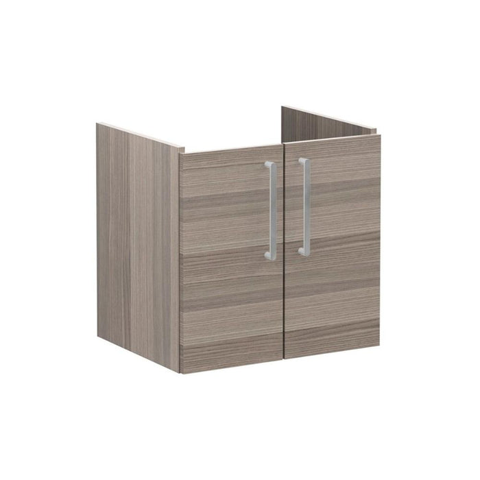 VitrA Root Flat 60cm 2 Door Wall Hung Washbasin Unit - Unbeatable Bathrooms