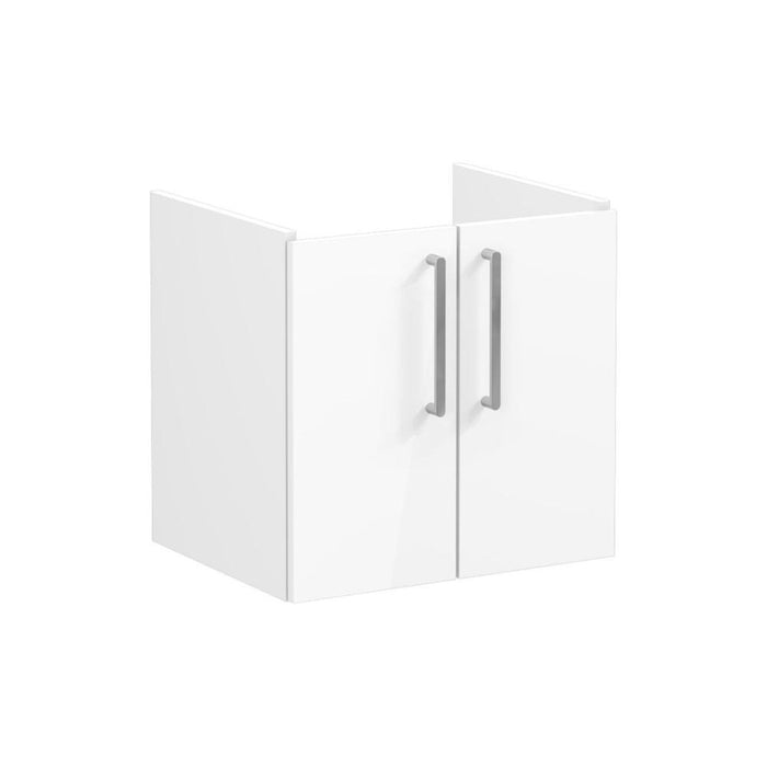 VitrA Root Flat 60cm 2 Door Wall Hung Washbasin Unit - Unbeatable Bathrooms