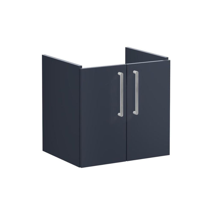 VitrA Root Flat 60cm 2 Door Wall Hung Washbasin Unit - Unbeatable Bathrooms