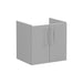 VitrA Root Flat 60cm 2 Door Wall Hung Washbasin Unit - Unbeatable Bathrooms