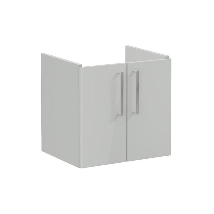 VitrA Root Flat 60cm 2 Door Wall Hung Washbasin Unit - Unbeatable Bathrooms