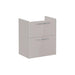 VitrA Root Flat 60cm 2 Drawer Slim Washbasin Unit - Unbeatable Bathrooms