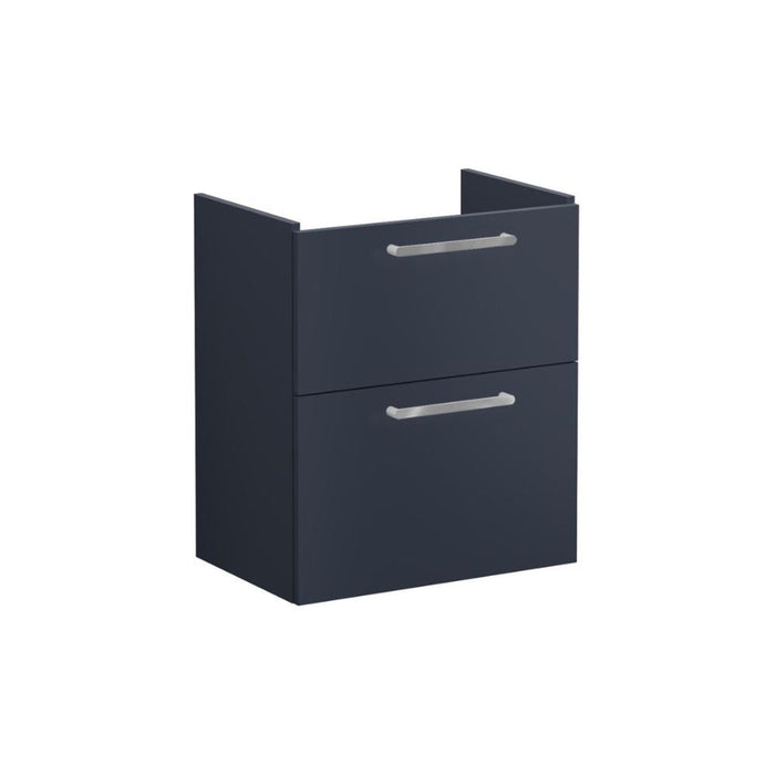 VitrA Root Flat 60cm 2 Drawer Slim Washbasin Unit - Unbeatable Bathrooms