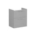 VitrA Root Flat 60cm 2 Drawer Slim Washbasin Unit - Unbeatable Bathrooms