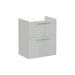 VitrA Root Flat 60cm 2 Drawer Slim Washbasin Unit - Unbeatable Bathrooms