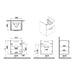 VitrA Root Flat 60cm 2 Drawer Washbasin Unit - Unbeatable Bathrooms