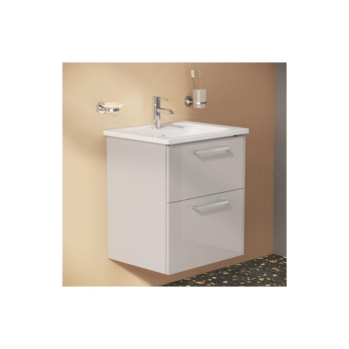 VitrA Root Flat 60cm 2 Drawer Washbasin Unit - Unbeatable Bathrooms
