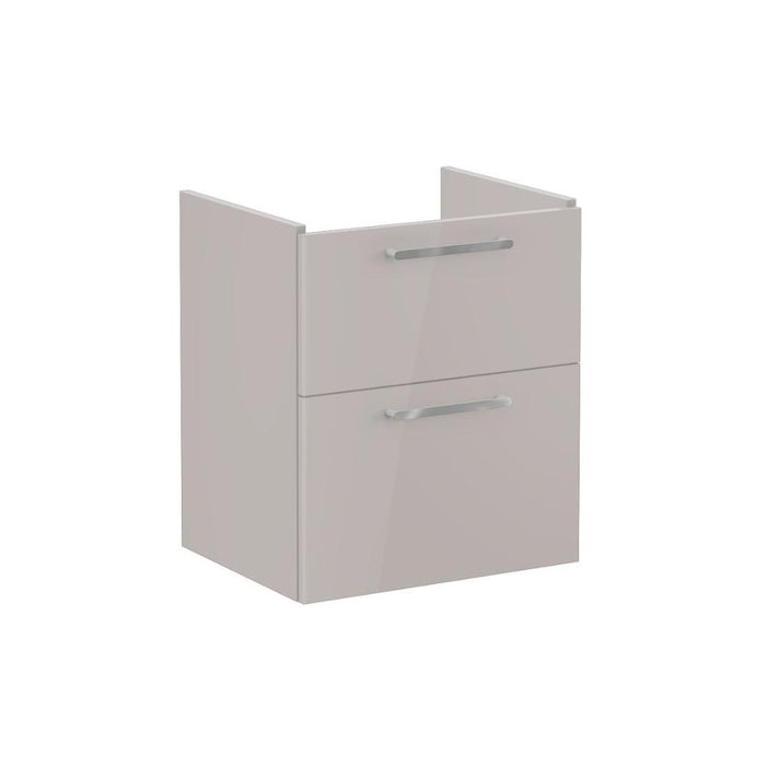 VitrA Root Flat 60cm 2 Drawer Washbasin Unit - Unbeatable Bathrooms