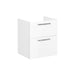 VitrA Root Flat 60cm 2 Drawer Washbasin Unit - Unbeatable Bathrooms