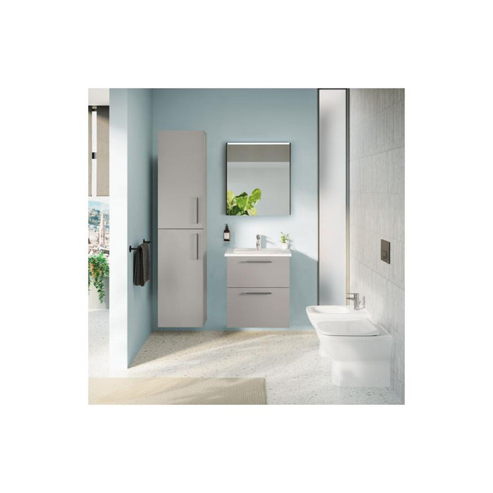 VitrA Root Flat 60cm 2 Drawer Washbasin Unit - Unbeatable Bathrooms