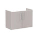VitrA Root Flat 80cm 2 Door Wall Hung Slim Washbasin Unit - Unbeatable Bathrooms