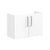 VitrA Root Flat 80cm 2 Door Wall Hung Slim Washbasin Unit - Unbeatable Bathrooms