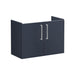 VitrA Root Flat 80cm 2 Door Wall Hung Slim Washbasin Unit - Unbeatable Bathrooms