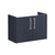VitrA Root Flat 80cm 2 Door Wall Hung Slim Washbasin Unit - Unbeatable Bathrooms