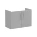 VitrA Root Flat 80cm 2 Door Wall Hung Slim Washbasin Unit - Unbeatable Bathrooms