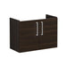VitrA Root Flat 80cm 2 Door Wall Hung Slim Washbasin Unit - Unbeatable Bathrooms
