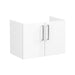 VitrA Root Flat 80cm 2 Door Wall Hung Washbasin Unit - Unbeatable Bathrooms