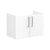 VitrA Root Flat 80cm 2 Door Wall Hung Washbasin Unit - Unbeatable Bathrooms