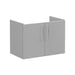 VitrA Root Flat 80cm 2 Door Wall Hung Washbasin Unit - Unbeatable Bathrooms