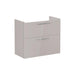 VitrA Root Flat 80cm 2 Drawer Slim Washbasin Unit - Unbeatable Bathrooms