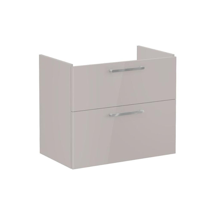 VitrA Root Flat 80cm 2 Drawer Washbasin Unit - Unbeatable Bathrooms