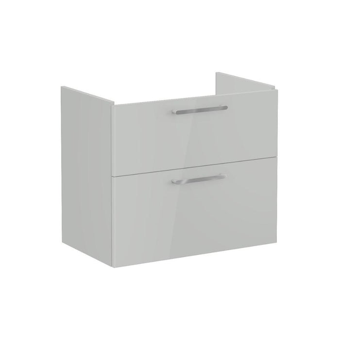 VitrA Root Flat 80cm 2 Drawer Washbasin Unit - Unbeatable Bathrooms
