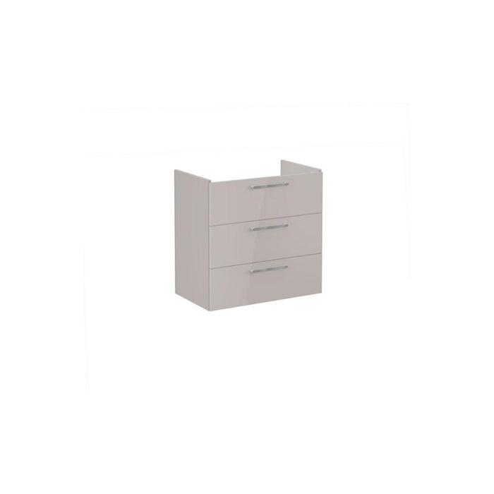 VitrA Root Flat 80cm 3 Drawer Washbasin Unit - Unbeatable Bathrooms