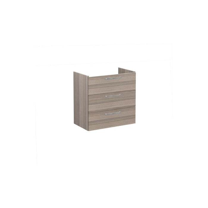 VitrA Root Flat 80cm 3 Drawer Washbasin Unit - Unbeatable Bathrooms