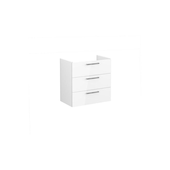 VitrA Root Flat 80cm 3 Drawer Washbasin Unit - Unbeatable Bathrooms