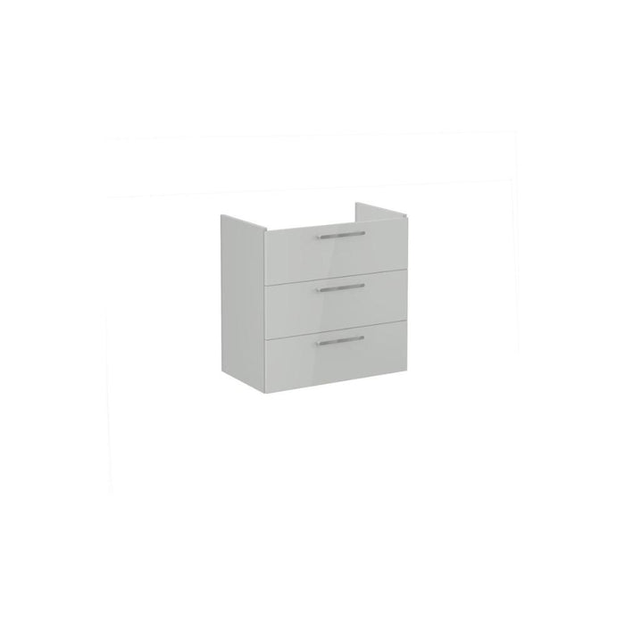 VitrA Root Flat 80cm 3 Drawer Washbasin Unit - Unbeatable Bathrooms