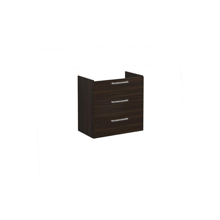 VitrA Root Flat 80cm 3 Drawer Washbasin Unit - Unbeatable Bathrooms