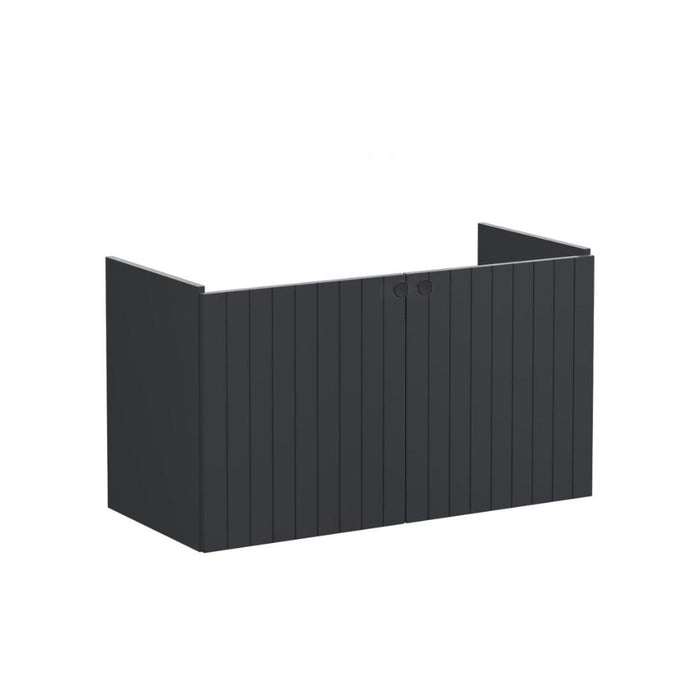 VitrA Root Groove 100cm 2 Door Washbasin Unit - Unbeatable Bathrooms