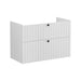 VitrA Root Groove 100cm 2 Drawer Washbasin Unit - Unbeatable Bathrooms