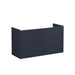 VitrA Root Groove 120cm 4 Drawer Washbasin Unit - Unbeatable Bathrooms