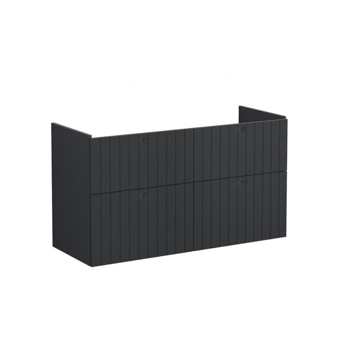 VitrA Root Groove 120cm 4 Drawer Washbasin Unit - Unbeatable Bathrooms