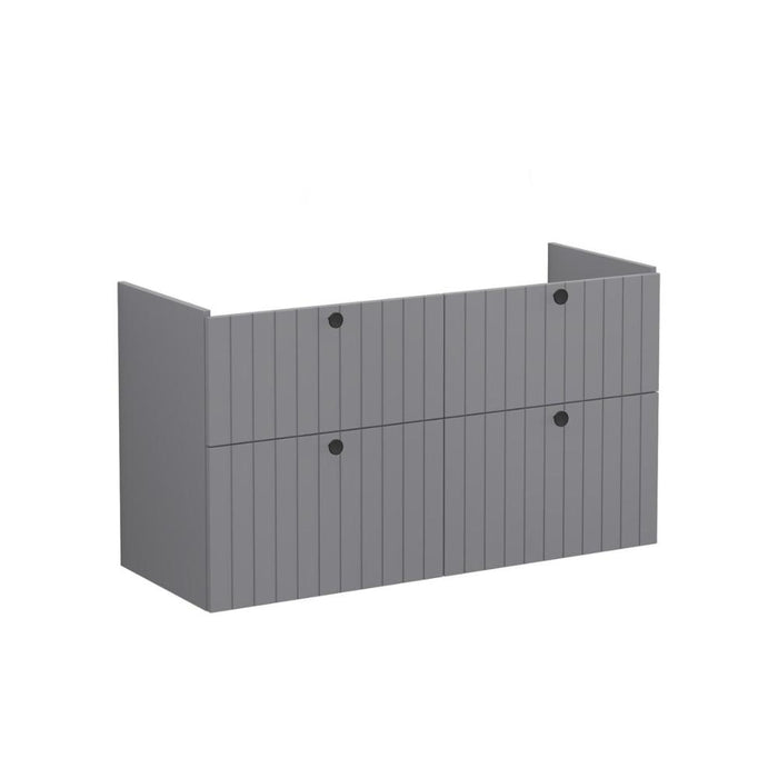 VitrA Root Groove 120cm 4 Drawer Washbasin Unit - Unbeatable Bathrooms