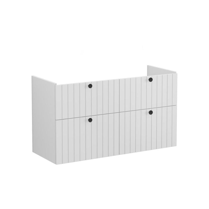 VitrA Root Groove 120cm 4 Drawer Washbasin Unit - Unbeatable Bathrooms