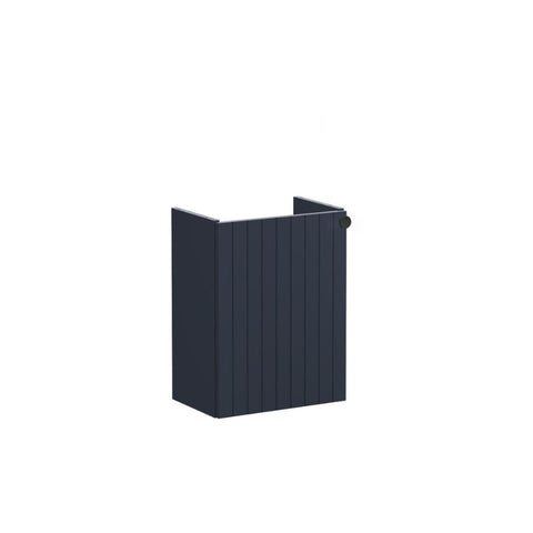 VitrA Root Groove 40cm 1 Door Wall Hung Slim Washbasin Unit - Unbeatable Bathrooms