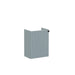 VitrA Root Groove 40cm 1 Door Wall Hung Slim Washbasin Unit - Unbeatable Bathrooms